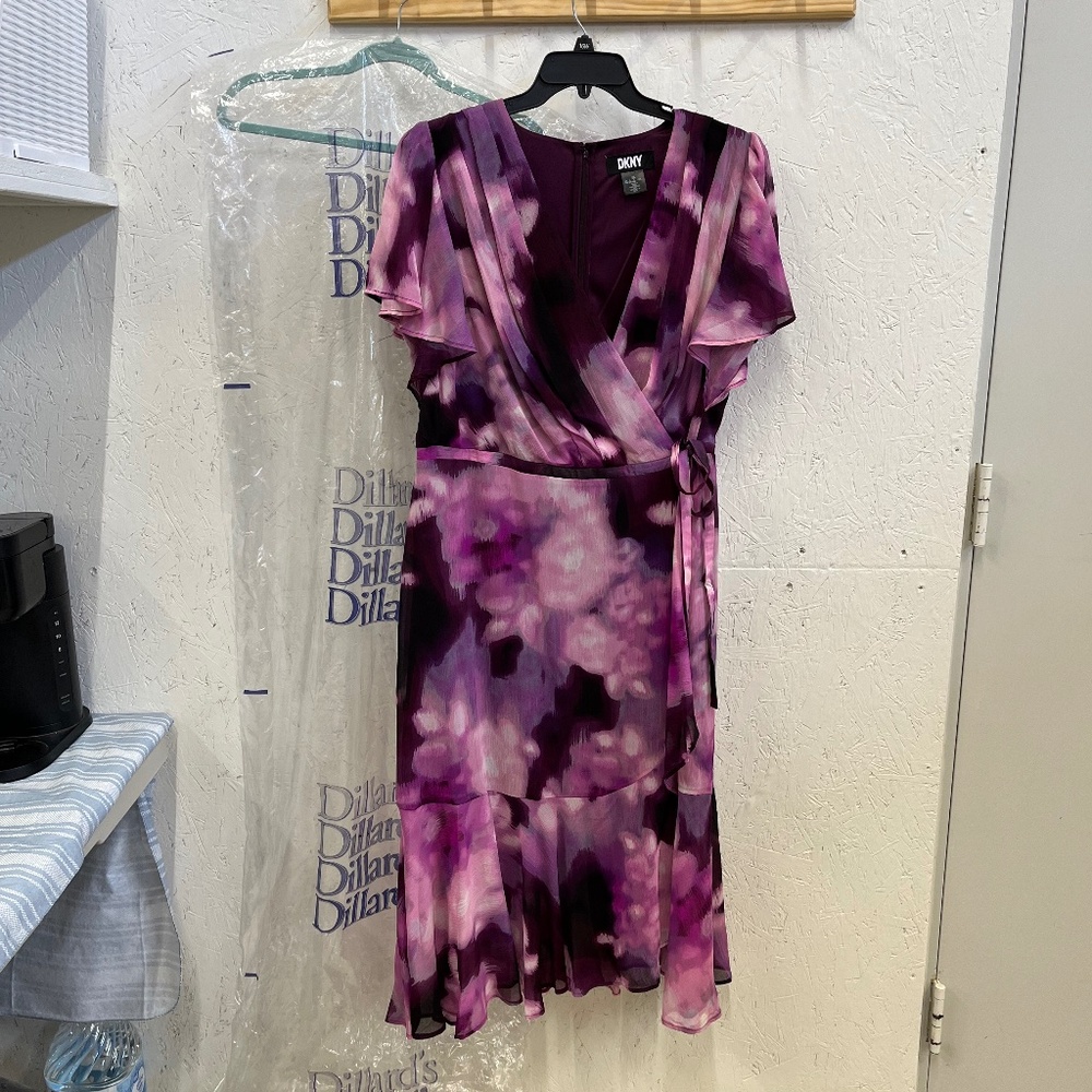 DKNY purple dress from Dillards